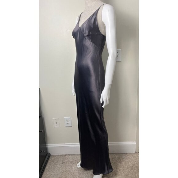 MARIA GRACHVOGAL LIQUID METAL METALLIC SLIP DRESS S - Picture 2 of 12